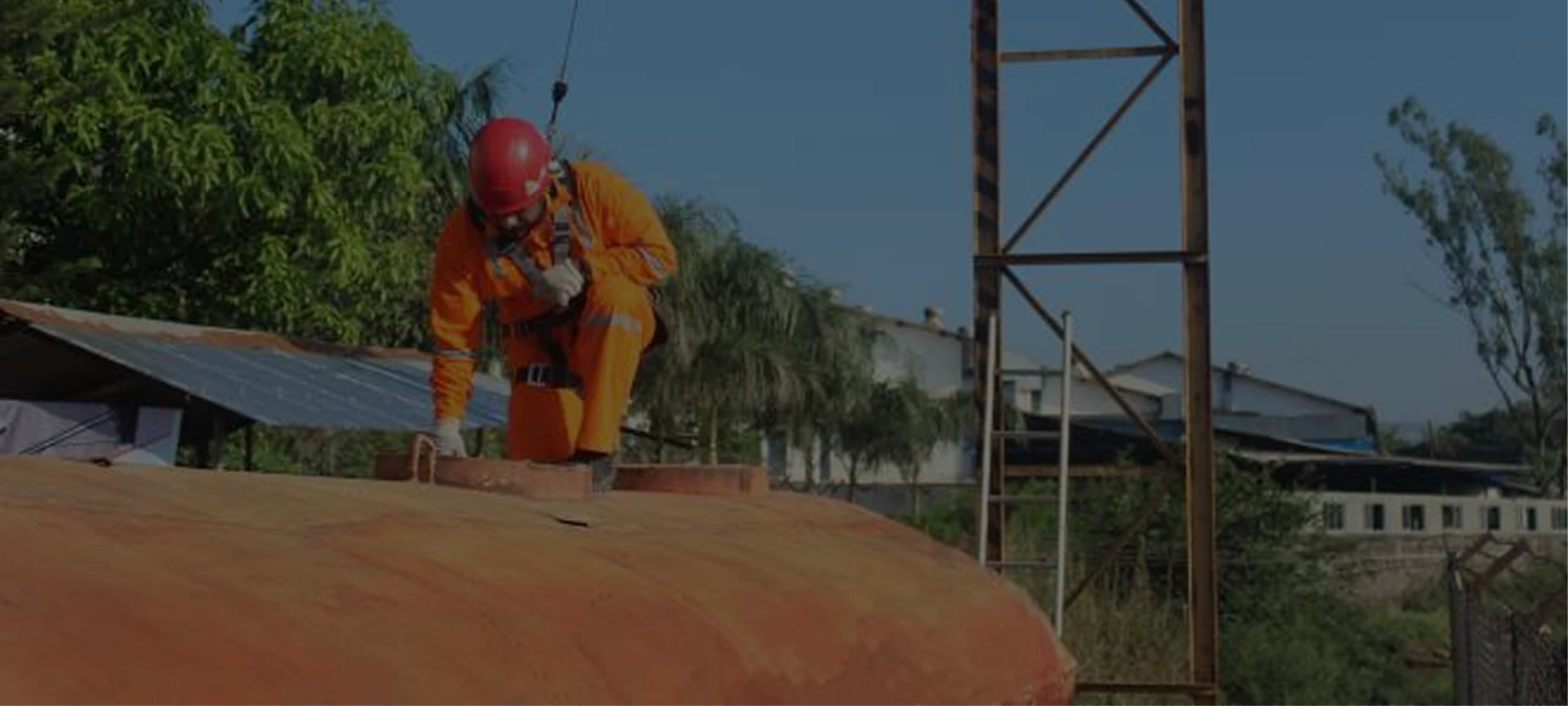 Rescue management - safety personnel in gear