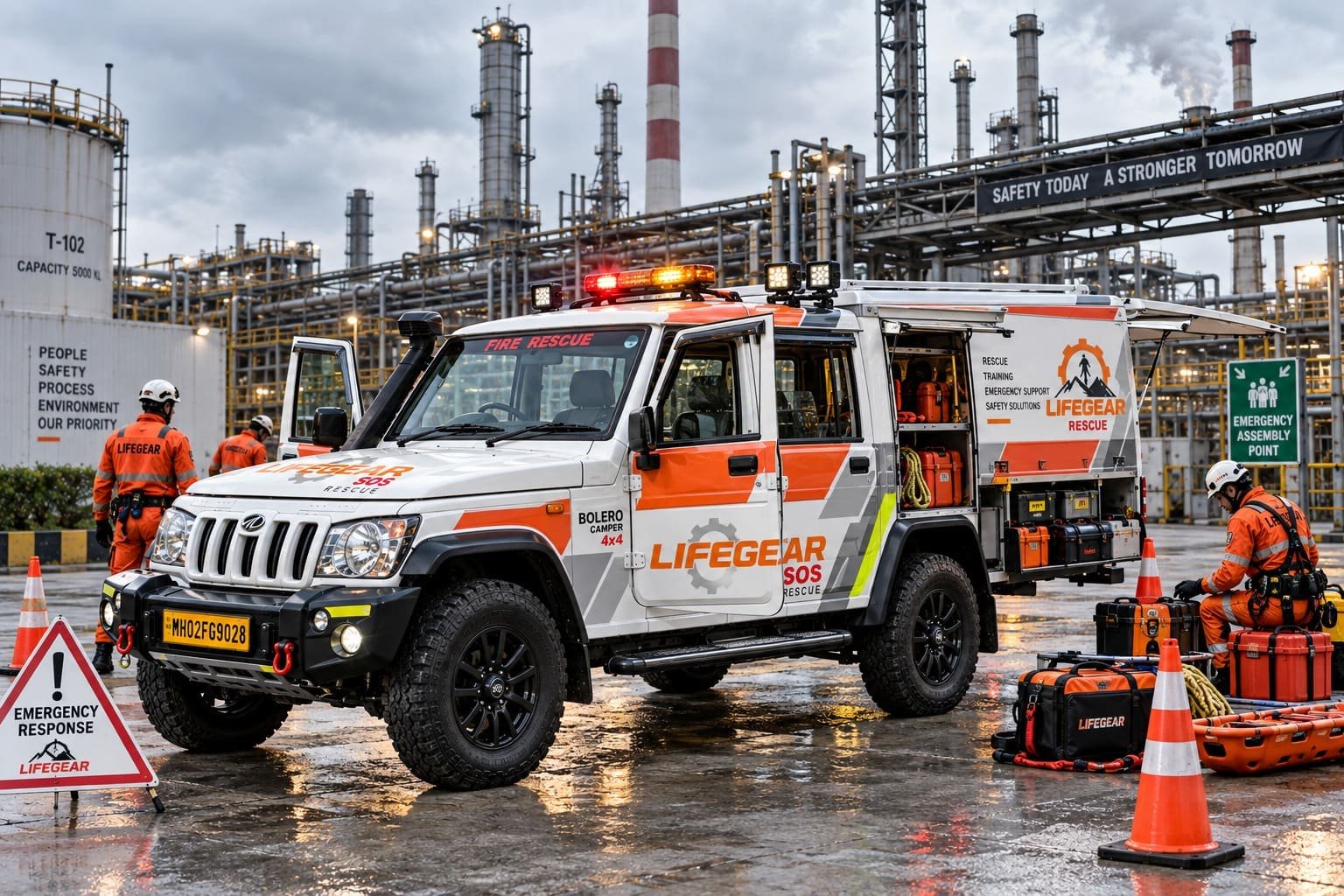 Inside Lifegear's Rescue Fleet: 4x4s, Rescue Vans & Disaster Response Vehicles