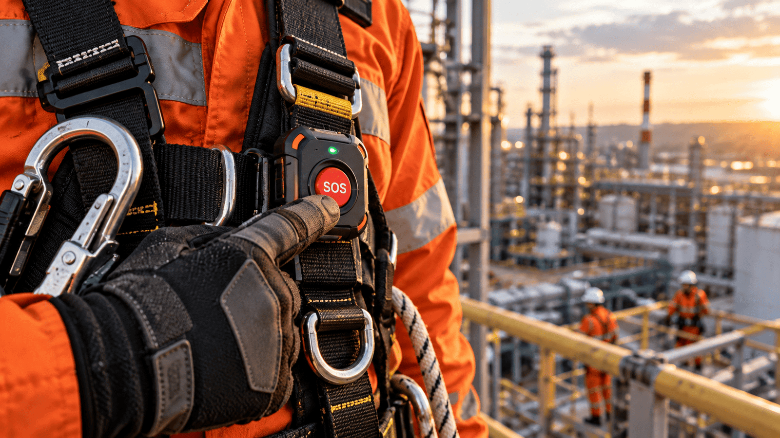 RAP SOS: The Smart Button Between a Worker and Help