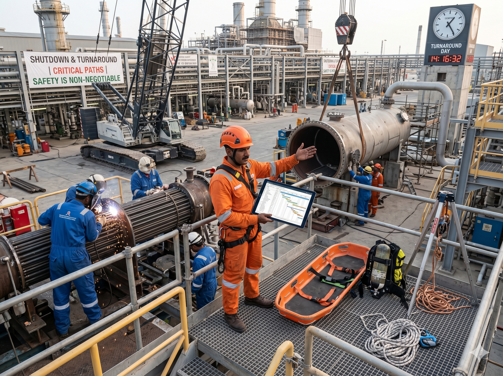Shutdown and Turnaround Rescue Management: The High-Stakes World of Planned Industrial Maintenance