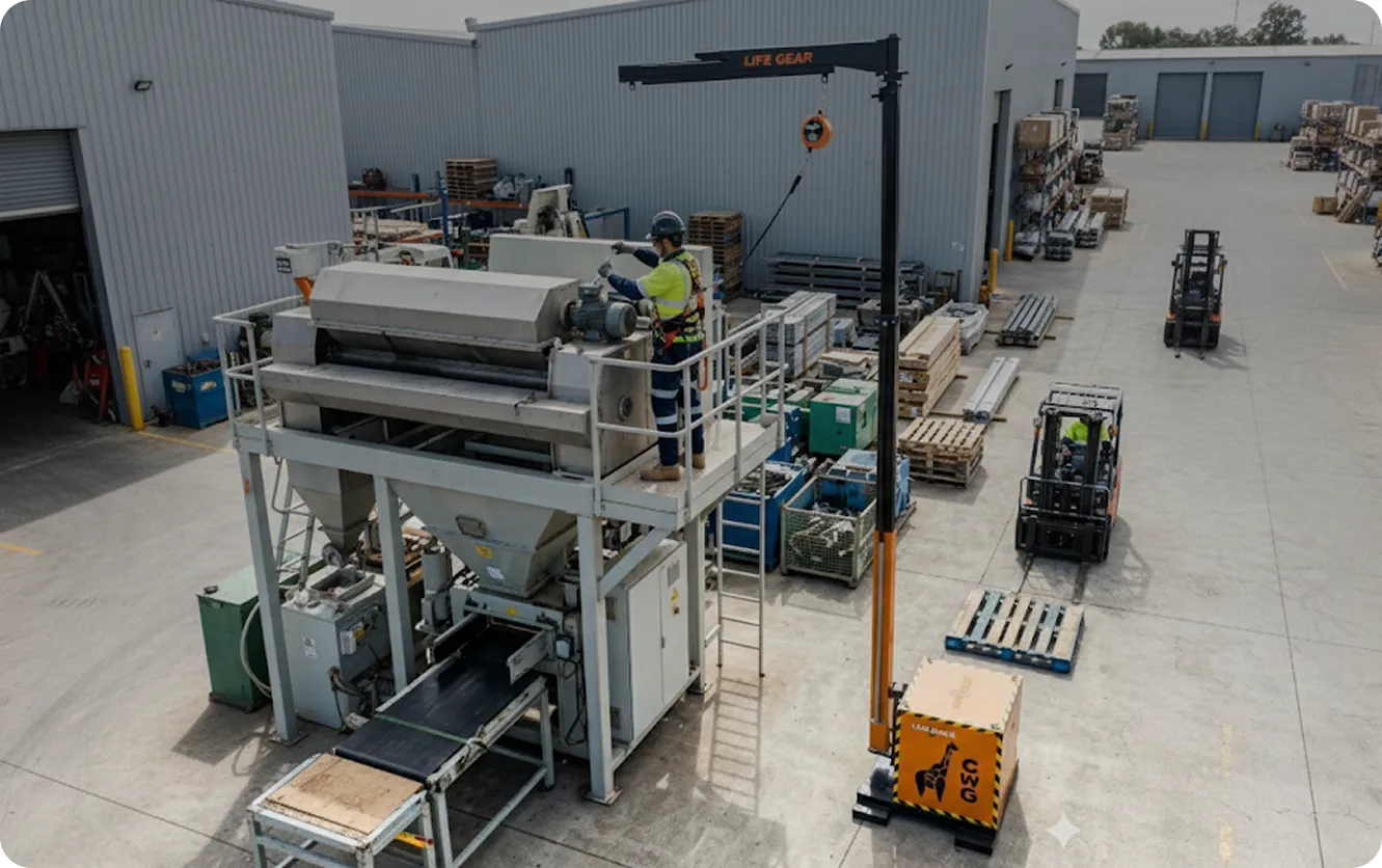 CWG at industrial site