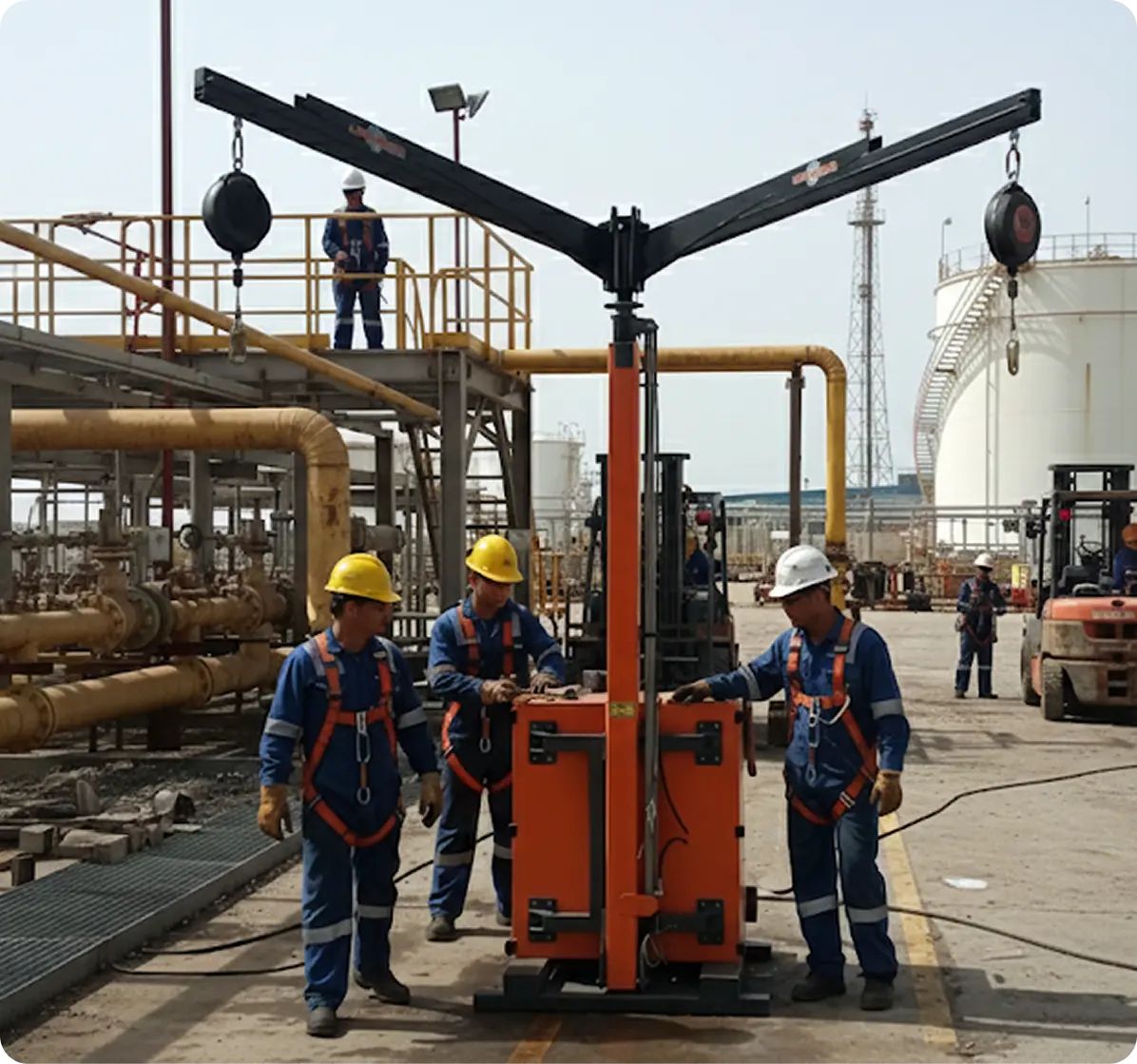 Counter Weight Girafe system